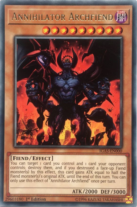 Annihilator Archfiend | IGAS-EN000