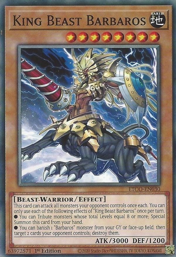 King Beast Barbaros | ETCO-EN030