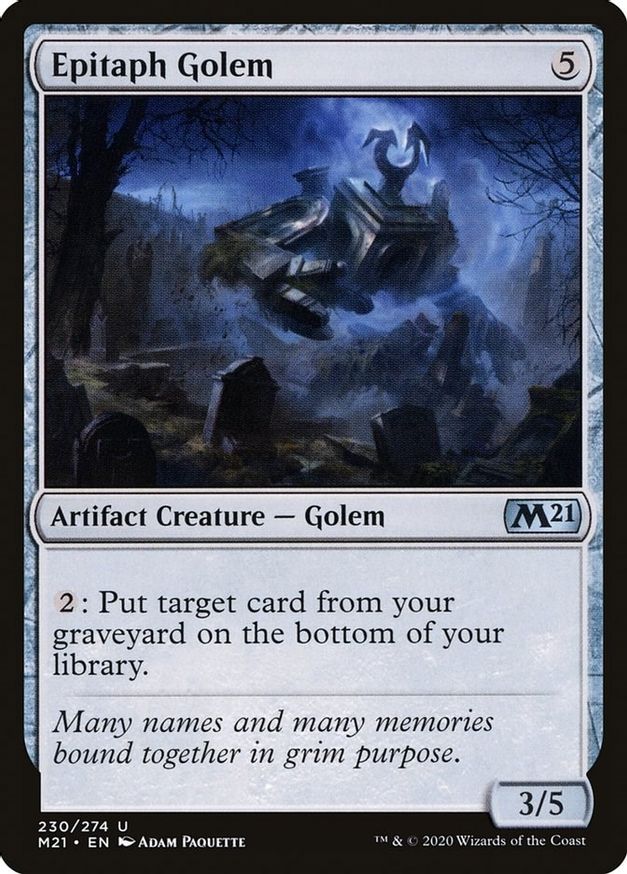 Epitaph Golem | 230