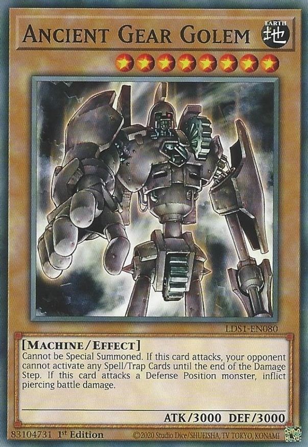 Ancient Gear Golem | LDS1-EN080