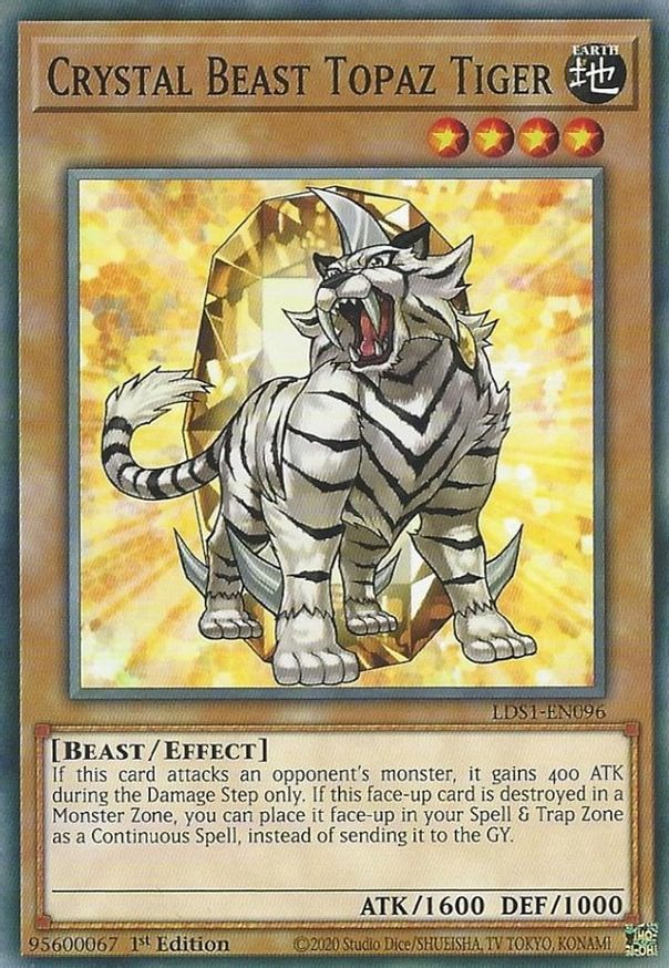 Crystal Beast Topaz Tiger | LDS1-EN096