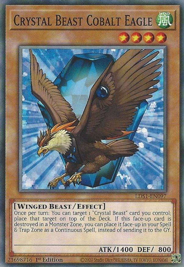 Crystal Beast Cobalt Eagle | LDS1-EN097