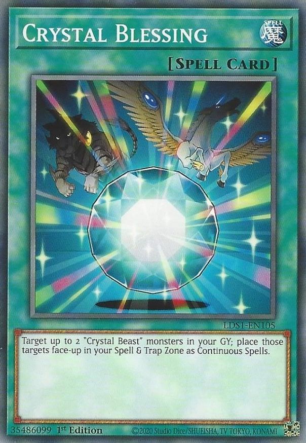 Crystal Blessing | LDS1-EN105