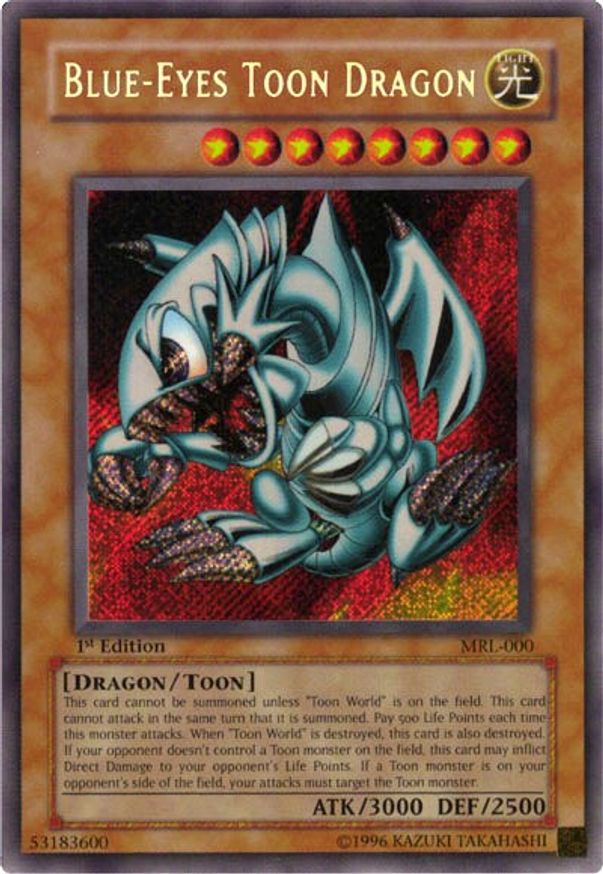 Blue-Eyes Toon Dragon | MRL-000