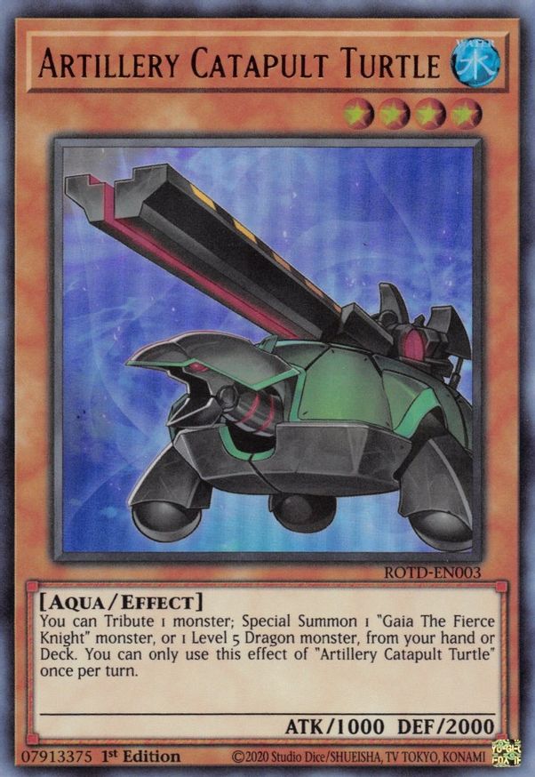 Artillery Catapult Turtle | ROTD-EN003