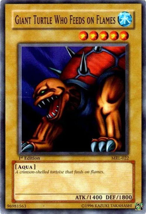Giant Turtle Who Feeds on Flames | MRL-022