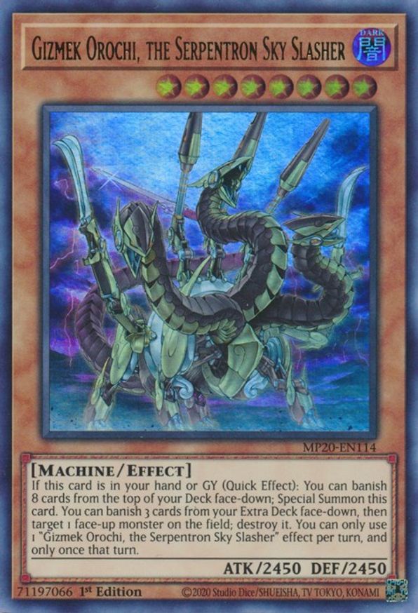 Gizmek Orochi, the Serpentron Sky Slasher | MP20-EN114
