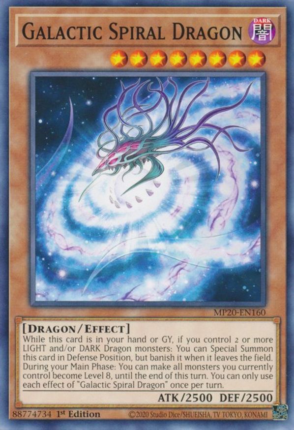 Galactic Spiral Dragon | MP20-EN160