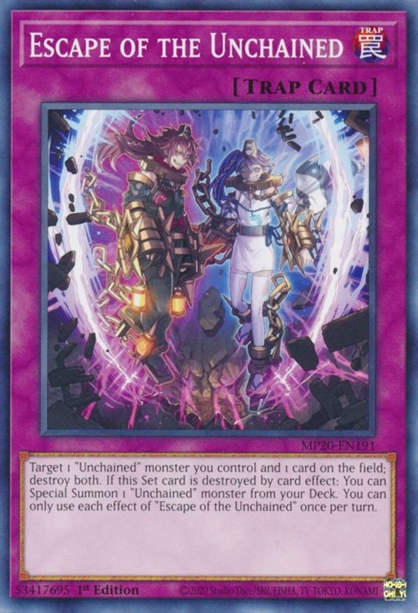 Escape of the Unchained | MP20-EN191