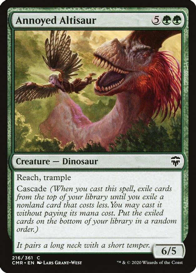 Annoyed Altisaur | 216