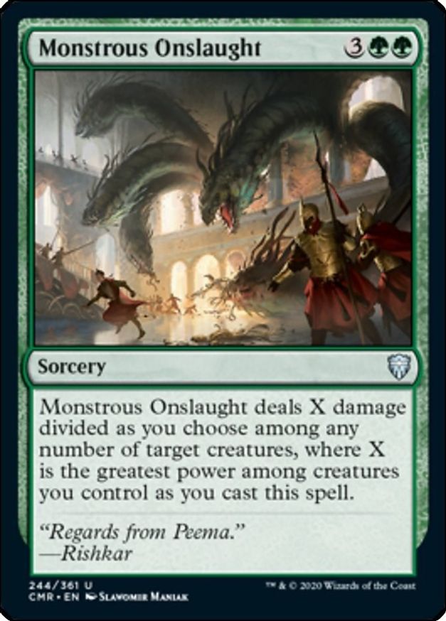 Monstrous Onslaught | 244