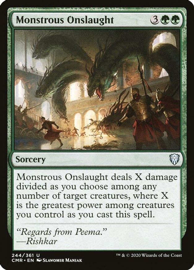 Monstrous Onslaught | 244