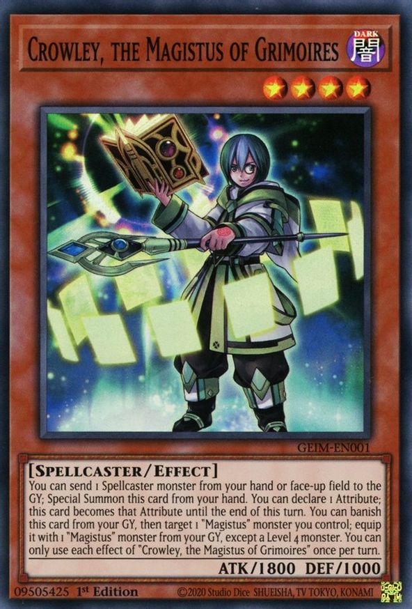 Crowley, the Magistus of Grimoires | GEIM-EN001