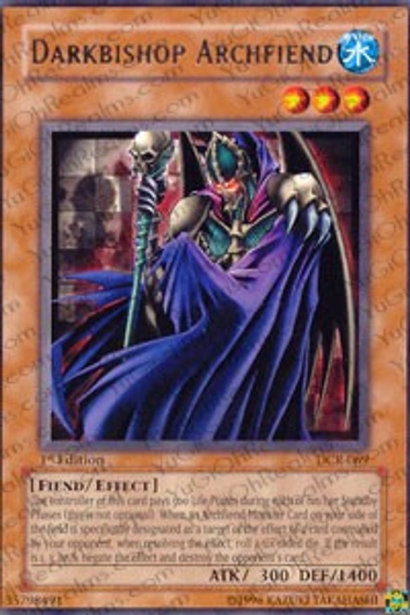 Darkbishop Archfiend | DCR-069