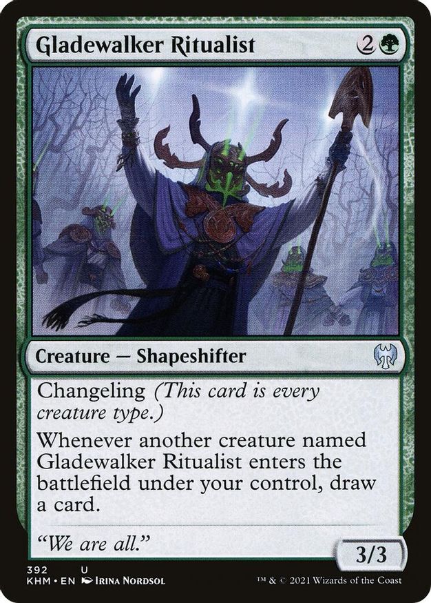 Gladewalker Ritualist | 392