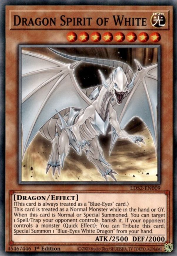 Dragon Spirit of White | LDS2-EN009