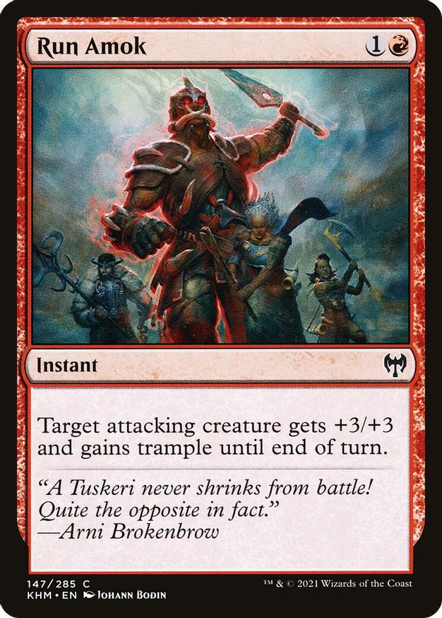 Run Amok | 147