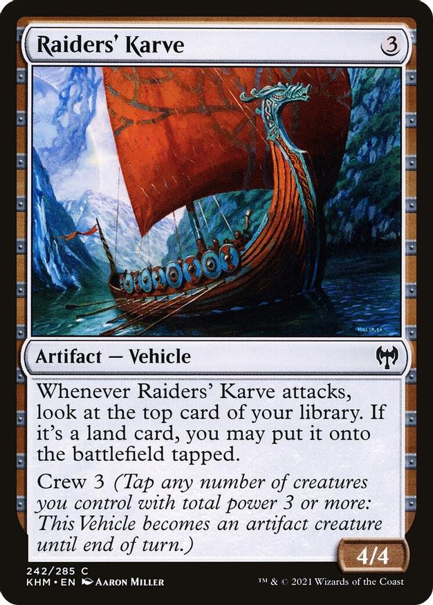 Raiders' Karve | 242