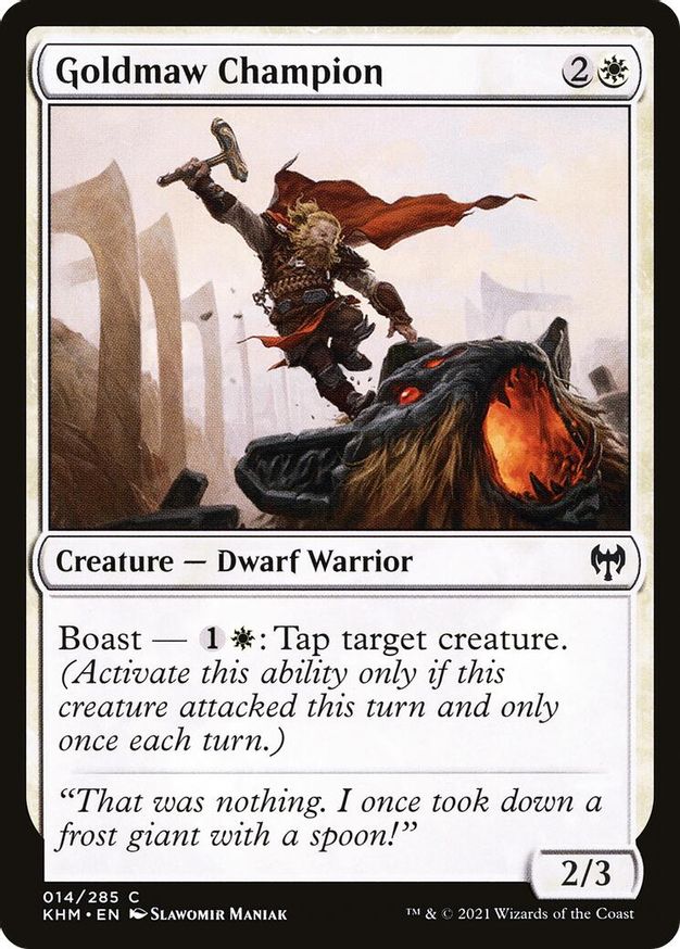 Goldmaw Champion | 14
