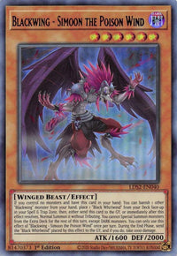 Thumbnail for Blackwing - Simoon the Poison Wind (Purple) | LDS2-EN040