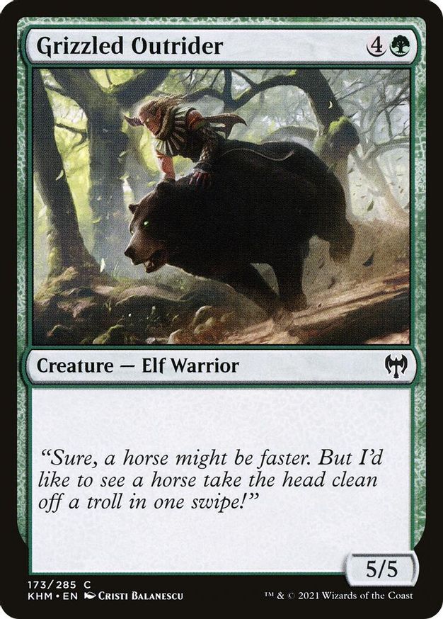 Grizzled Outrider | 173
