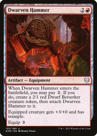 Thumbnail for Dwarven Hammer | 133