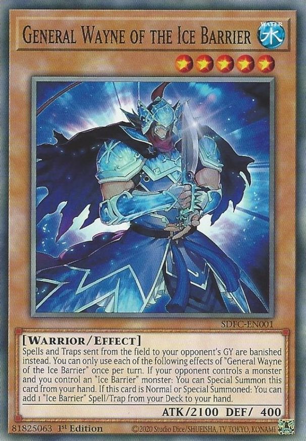 General Wayne of the Ice Barrier | SDFC-EN001