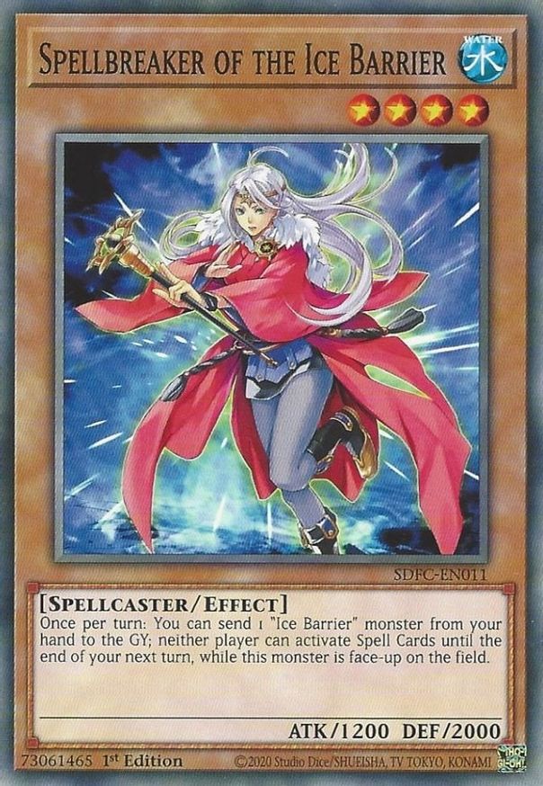 Spellbreaker of the Ice Barrier | SDFC-EN011