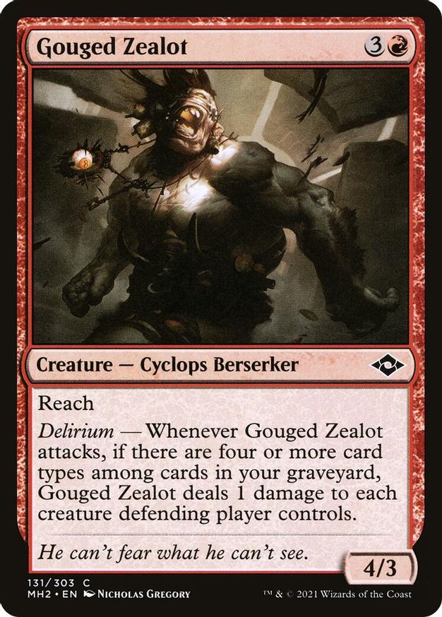 Gouged Zealot | 131