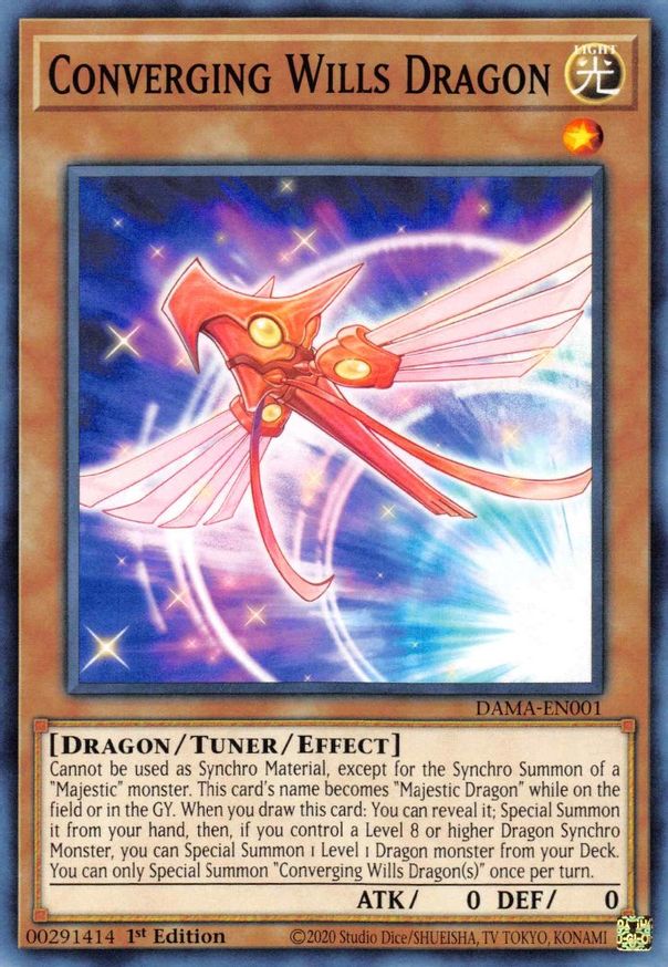 Converging Wills Dragon | DAMA-EN001