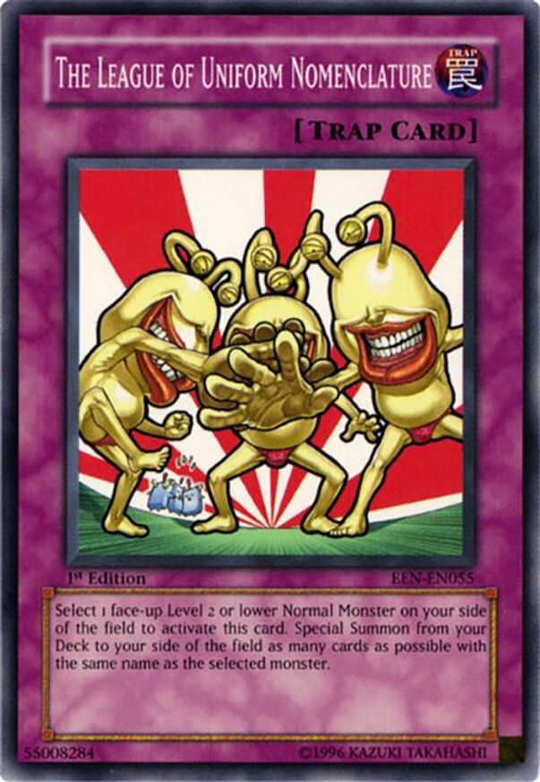The League of Uniform Nomenclature | EEN-EN055