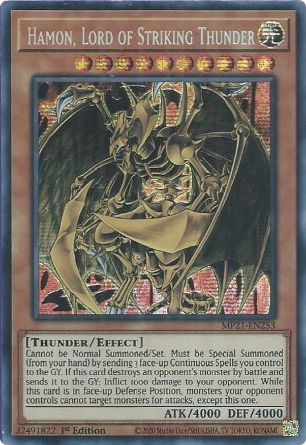 Hamon, Lord of Striking Thunder | MP21-EN253