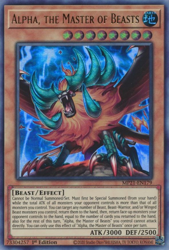Alpha, the Master of Beasts | MP21-EN179