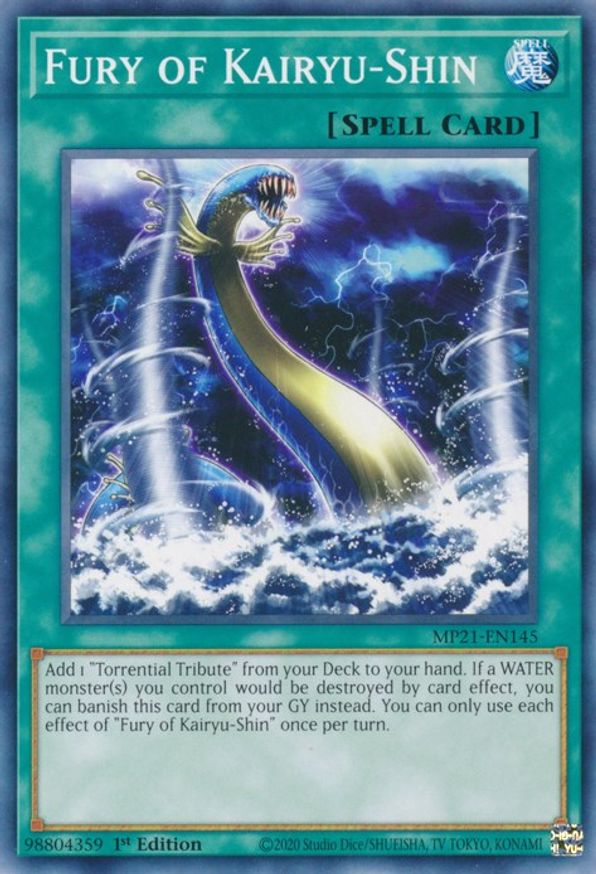 Fury of Kairyu-Shin | MP21-EN145