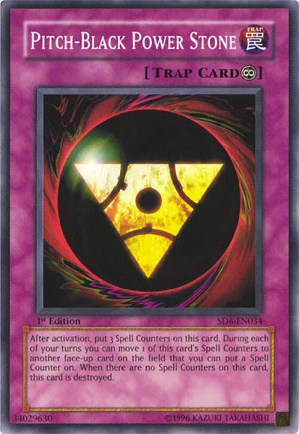 Pitch-Black Power Stone | SD6-EN034