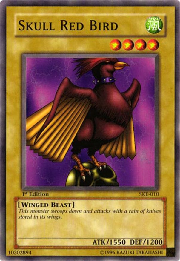 Skull Red Bird | SKE-010