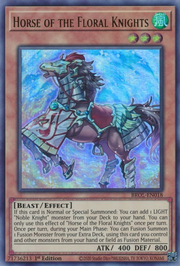 Horse of the Floral Knights | BROL-EN018