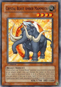 Thumbnail for Crystal Beast Amber Mammoth | FOTB-EN005