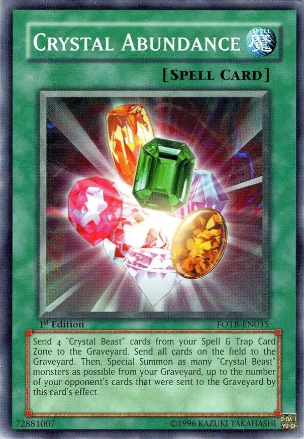 Crystal Abundance | FOTB-EN035