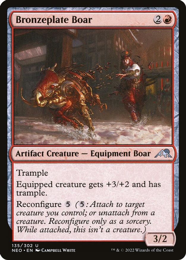 Bronzeplate Boar | 135