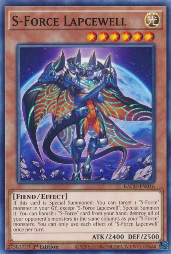 S-Force Lapcewell | BACH-EN016