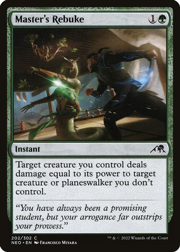 Master's Rebuke | 202