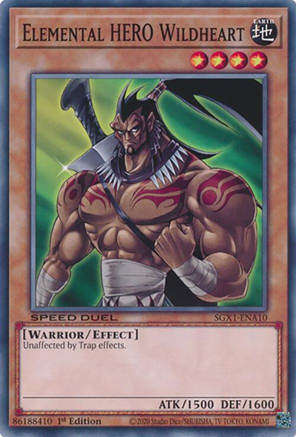 Elemental HERO Wildheart | SGX1-ENA10