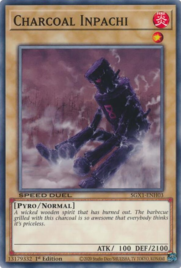 Charcoal Inpachi | SGX1-ENH03