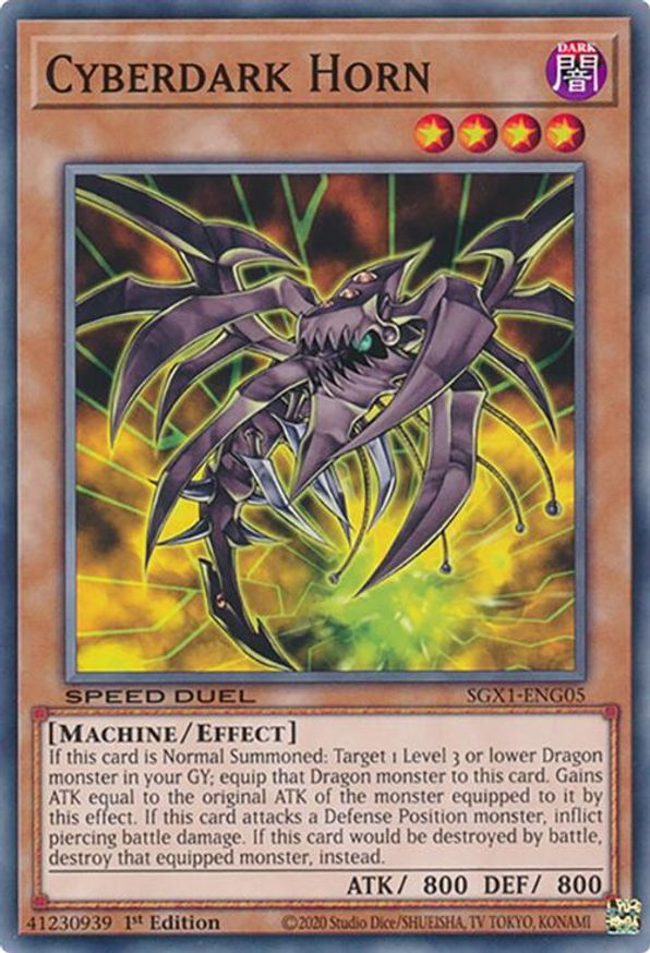 Cyberdark Horn | SGX1-ENG05