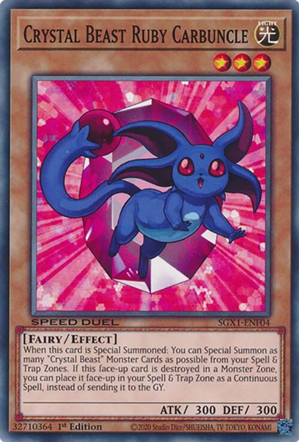 Crystal Beast Ruby Carbuncle | SGX1-ENF04