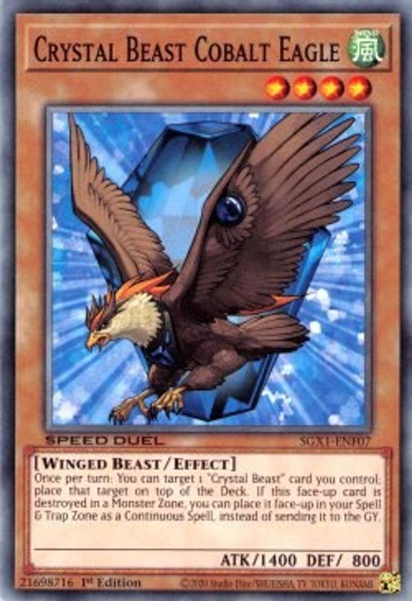 Crystal Beast Cobalt Eagle | SGX1-ENF07