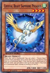 Thumbnail for Crystal Beast Sapphire Pegasus | SGX1-ENF08