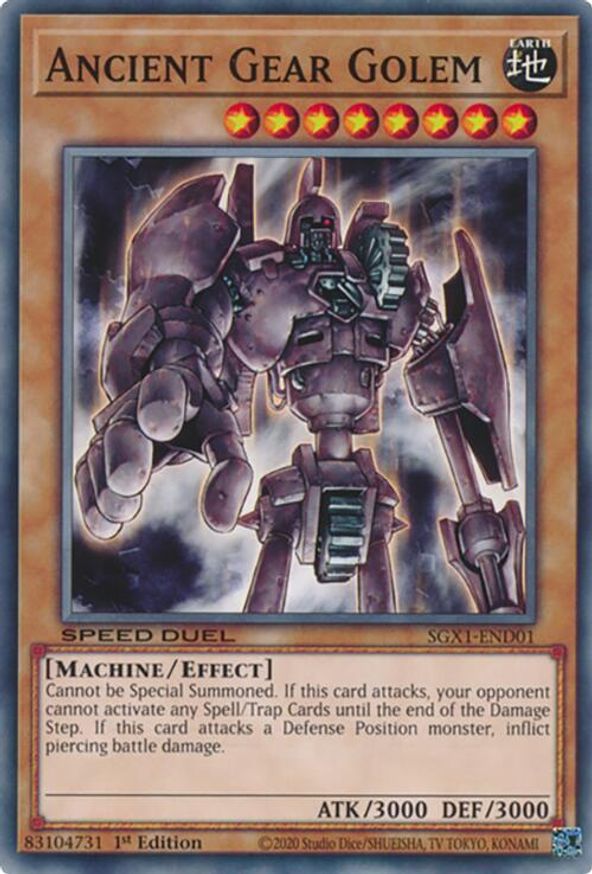 Ancient Gear Golem | SGX1-END01