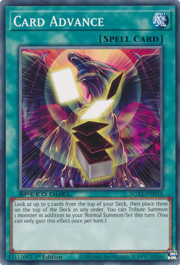 Card Advance | SGX1-END16